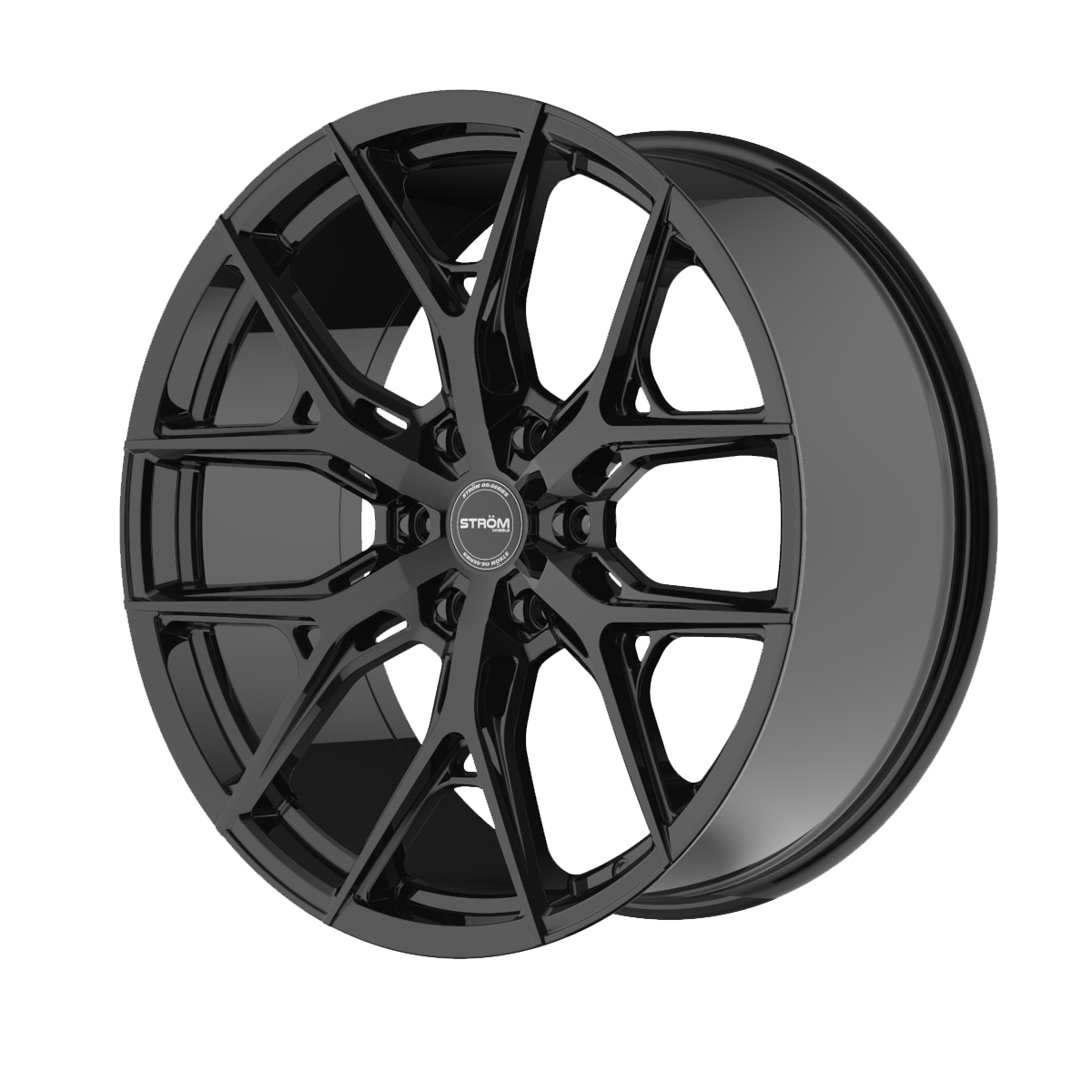Ström OS2 20x9" 6x139.7 ET10, Gloss Black
