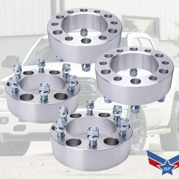 6x139.7 Hubcentric Wheel Spacers for Dodge Ram (2019+), Cadillac, Chevrolet, GMC - 60 mm