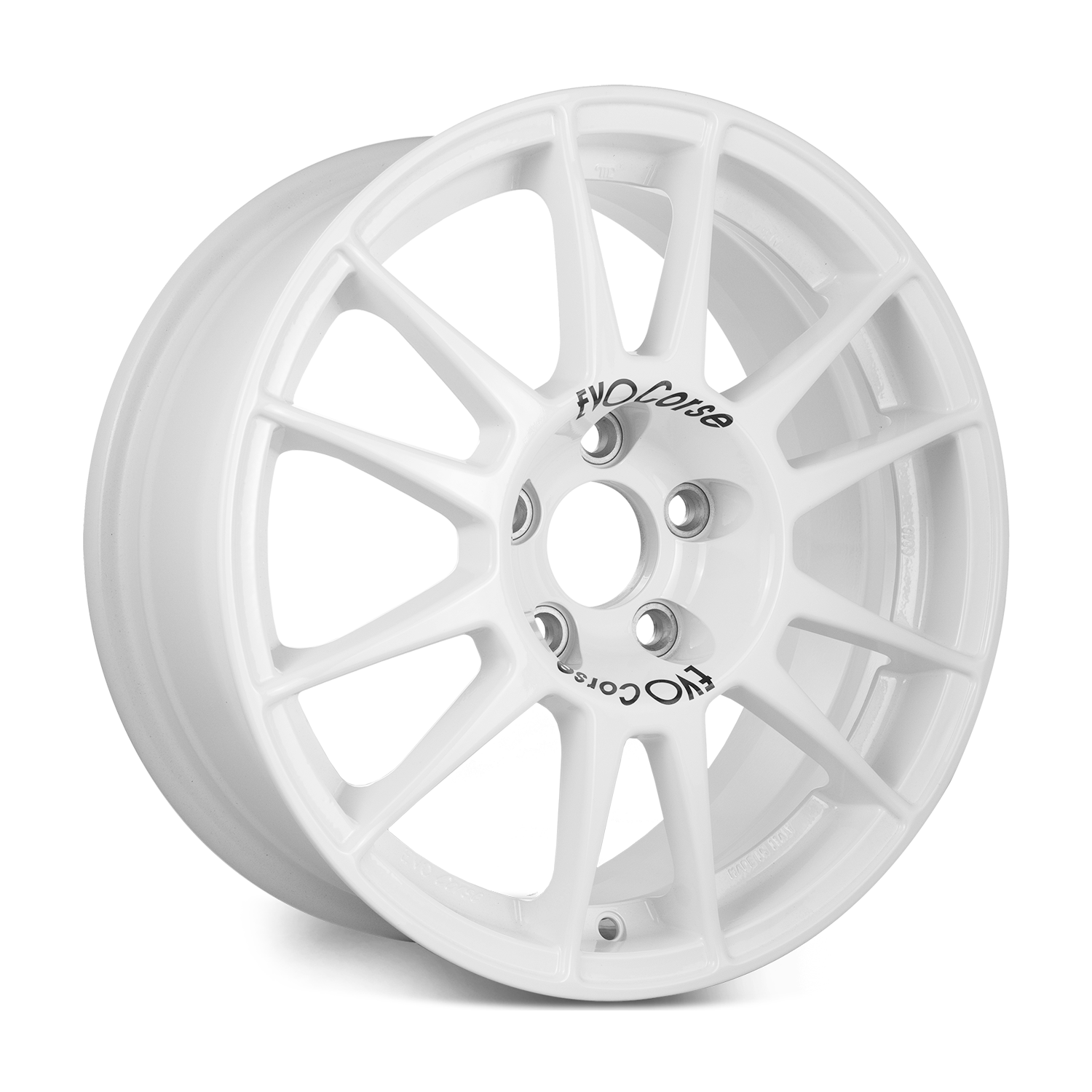 Evo Corse SanremoCorse 16x6.5" 4x100 ET31, White (Renault Clio Rally 5)