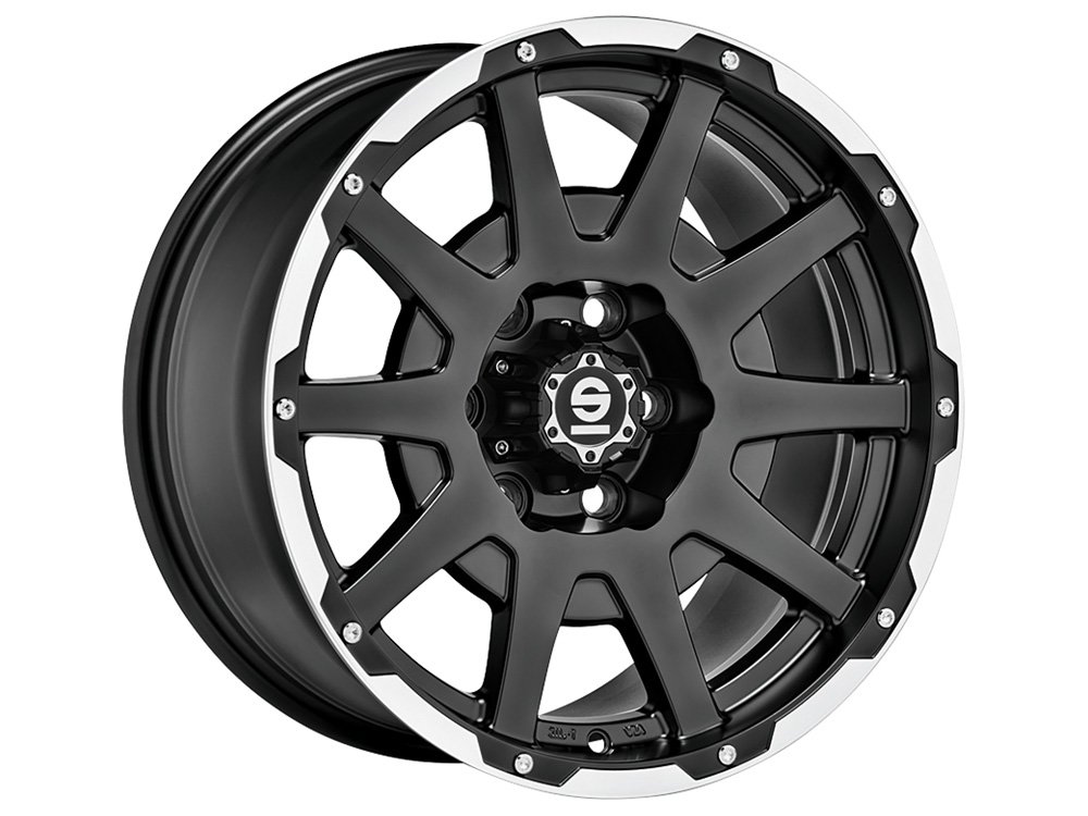 Sparco Dakar 17x8.5" 5x120 ET25, Flat Black