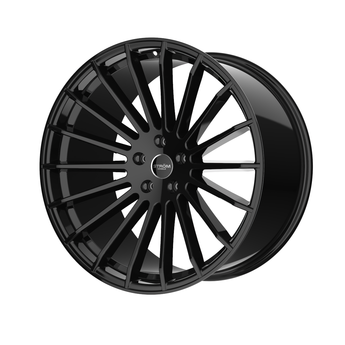 Ström STR4 23x10.5" 5x112 ET25, Gloss Black