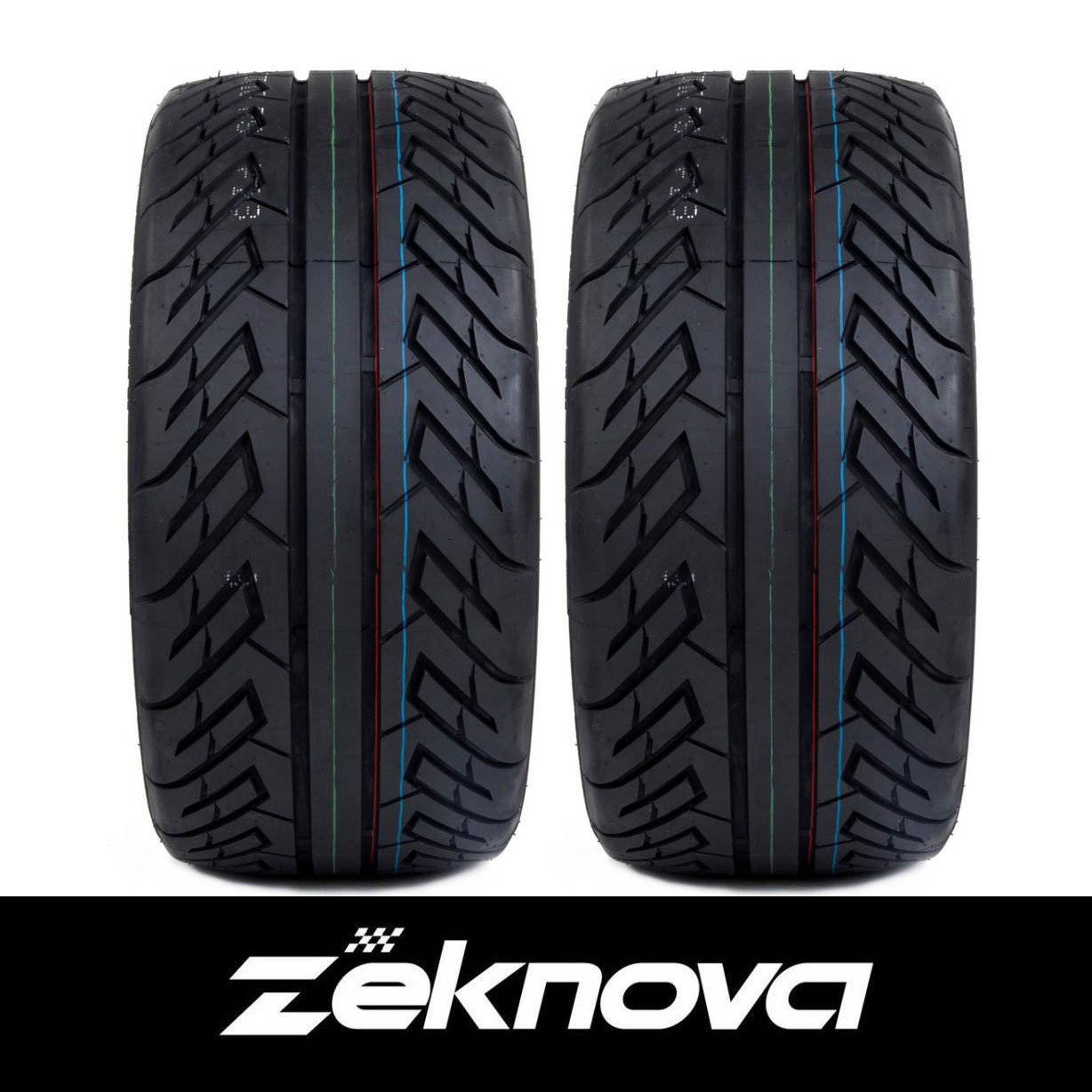 Zeknova Semi-Slick SuperSport RS 165/50ZR15 C1 Cup Tyres - TW240 (pair)