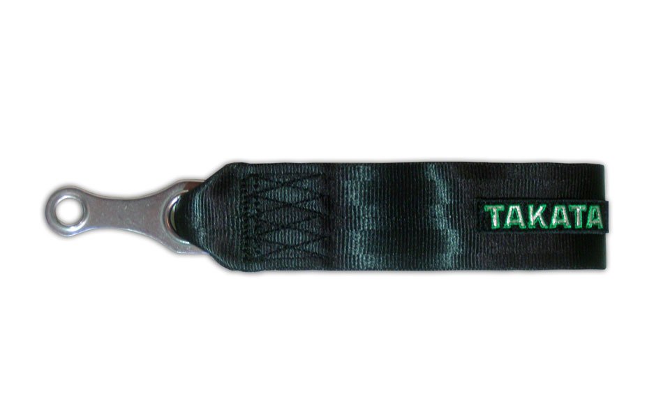 Takata Tow Strap - Black (FIA)