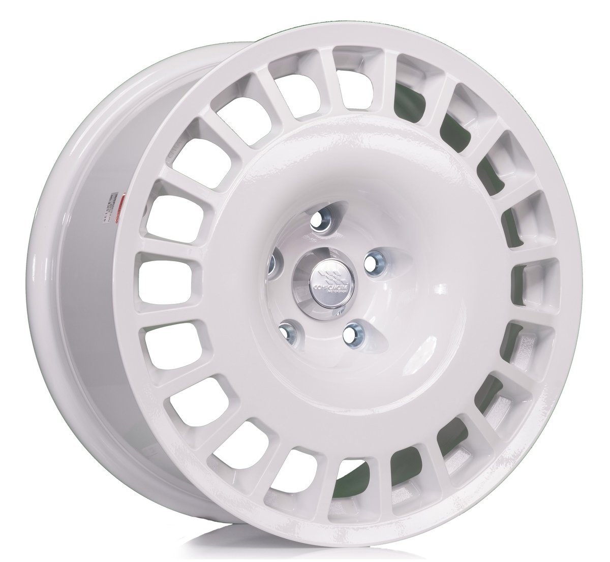 Compomotive TH 1781 17x8" 4x100 ET35, White (VW/Opel/Renault/Nissan/Honda - 73 mm)
