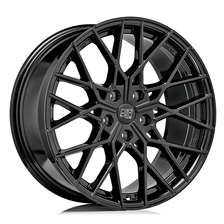 MSW 74 19x9" 5x120 ET38, Gloss Black