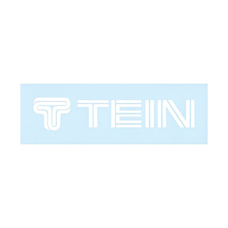 Tein White Logo Sticker - 20 cm