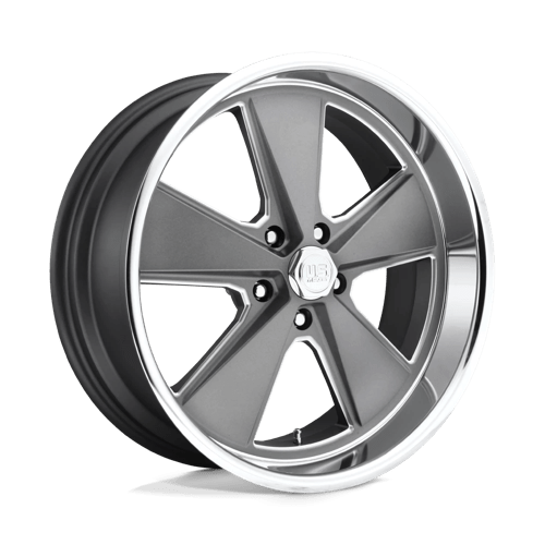 US Mag U120 Roadster 20X9.5 5x120.65 ET1, Matte Gunmetal Machined