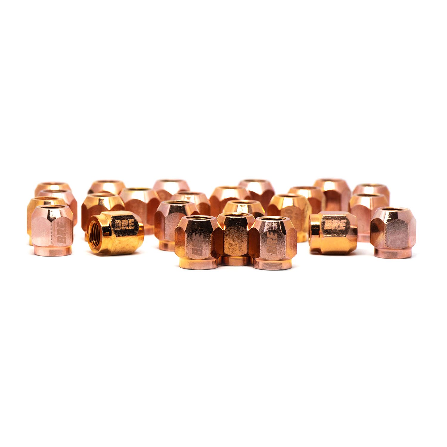 Set of 20 SpeedSocket Copper Wheel Nuts - 1/2" UNF