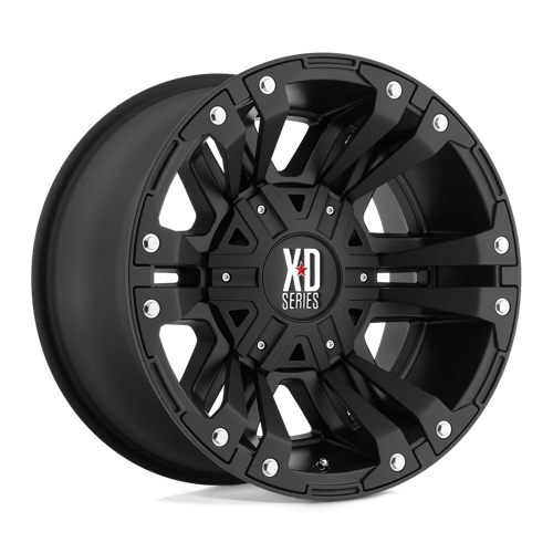 XD XD822 Monster II 20X10 6x135/139.7 ET-24, Flat Black