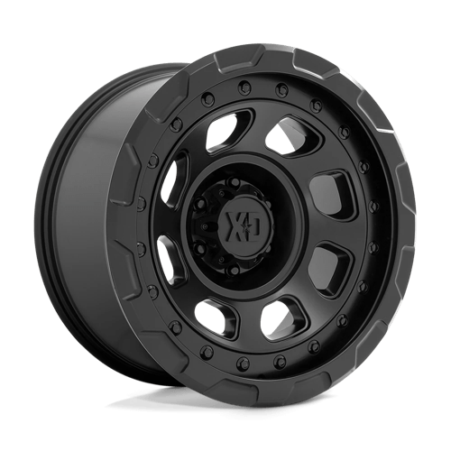 XD XD861 Storm 17X9 5x127 ET-12, Satin Black