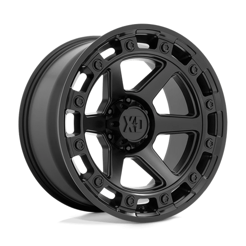 XD XD862 Raid 17X9 5x127 ET0, Satin Black
