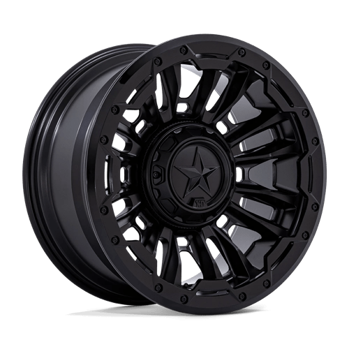 XD XD870 Bomber 20X9 6x135/139.7 ET1, Matte Black, Gloss Ring