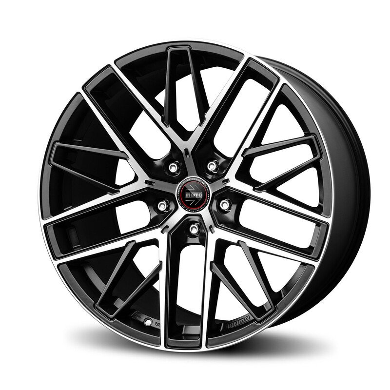 Momo RFX-01 21x10" 5x112 ET38, Flat Black, Machined Spokes