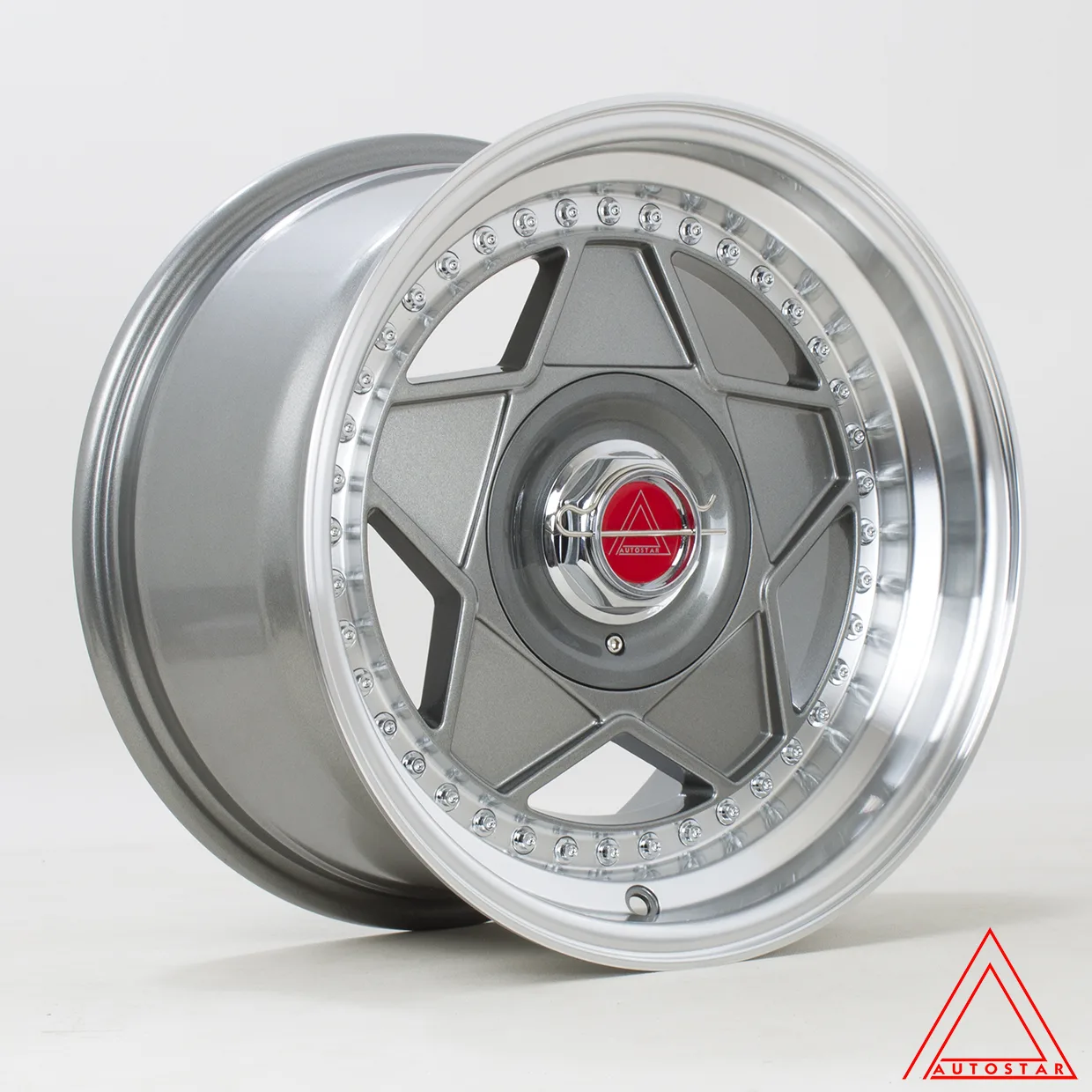 Autostar Centro 15x8.25" 4x100/108 ET20, Gunmetal