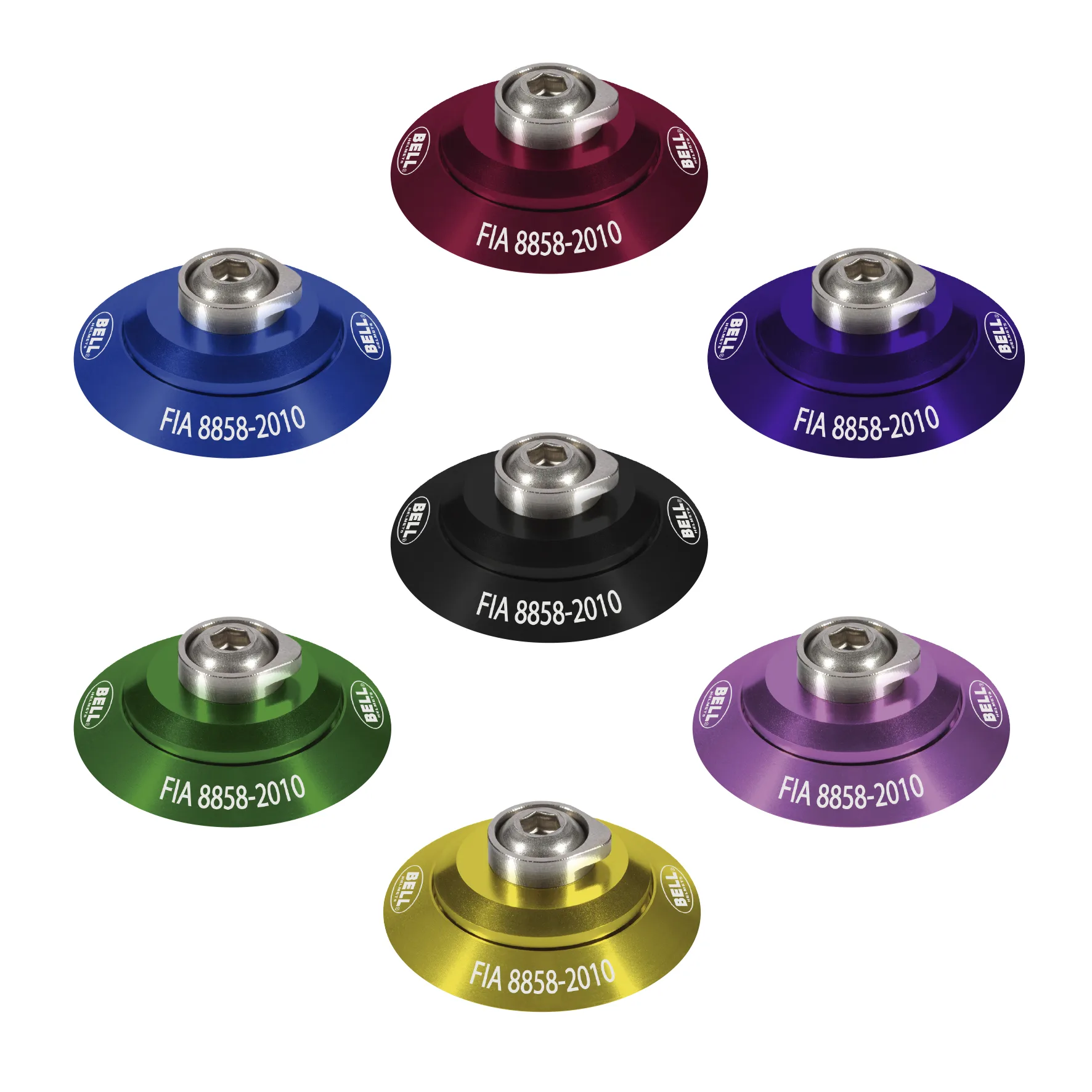 Bell Hans Clip Set (FIA 8858-2010)