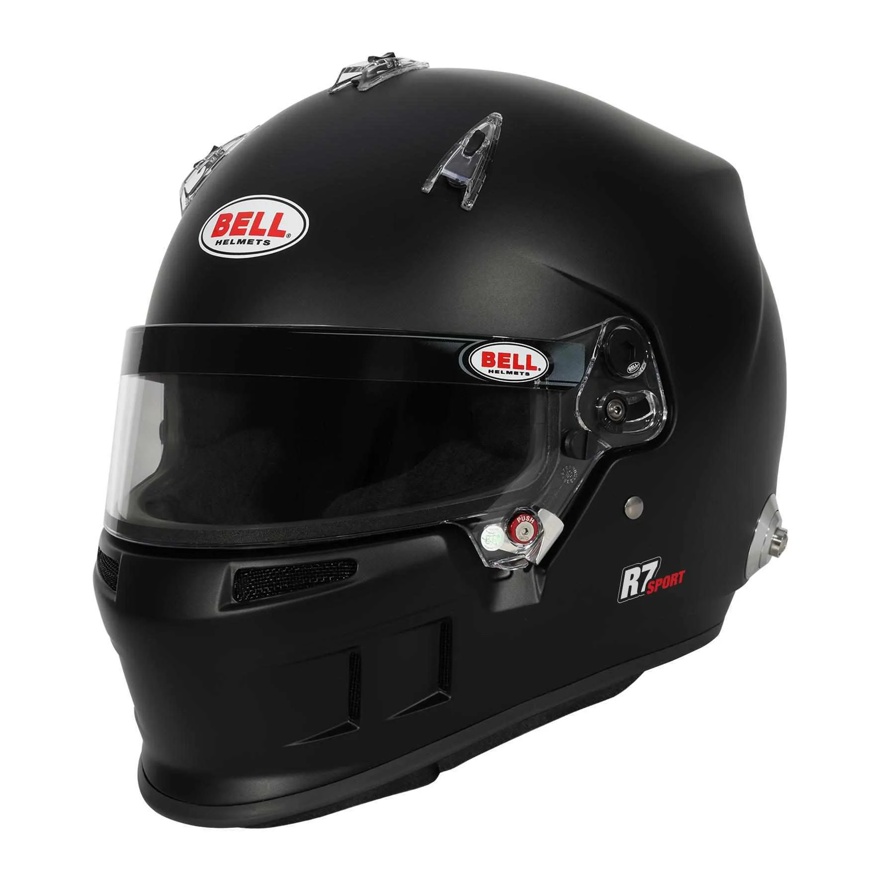 Bell R7 Sport Matt Black Helmet (FIA)