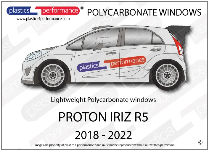 Polycarbonate Windows for Proton Iriz R5
