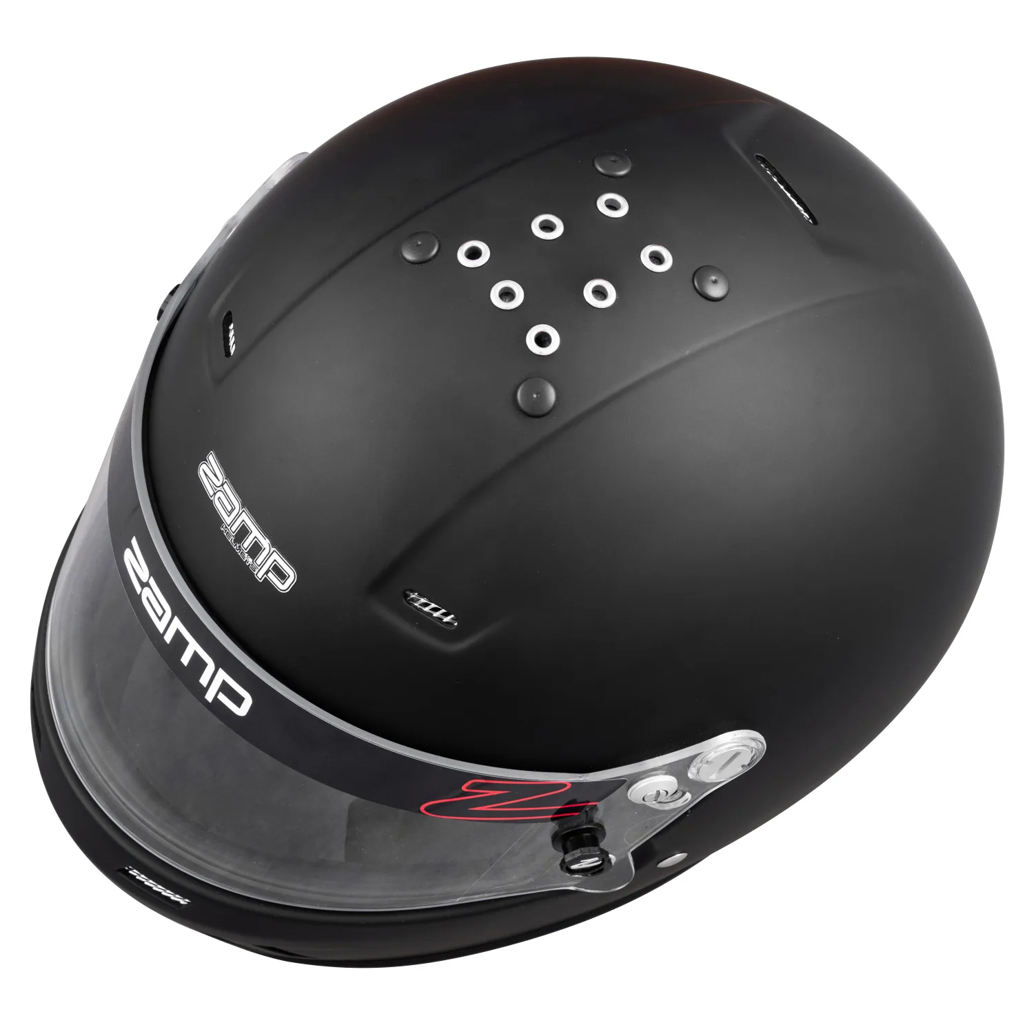 Zamp RZ 57V Matt Black Helmet - Image 3